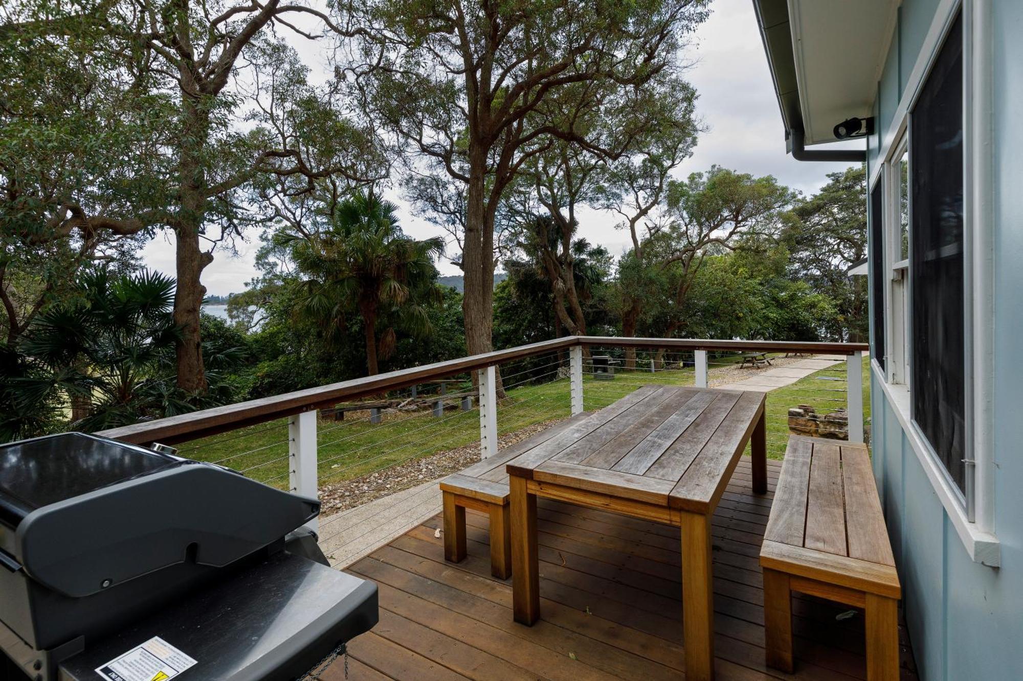 Currawong Beach Cottages Great Mackerel Beach Екстер'єр фото
