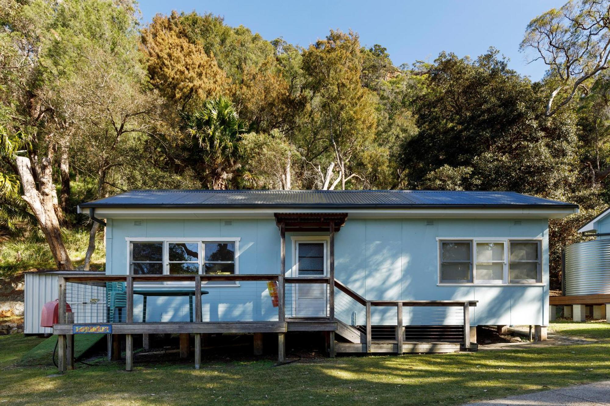 Currawong Beach Cottages Great Mackerel Beach Екстер'єр фото