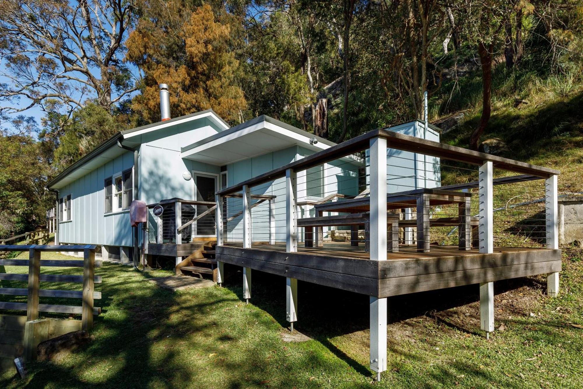 Currawong Beach Cottages Great Mackerel Beach Екстер'єр фото